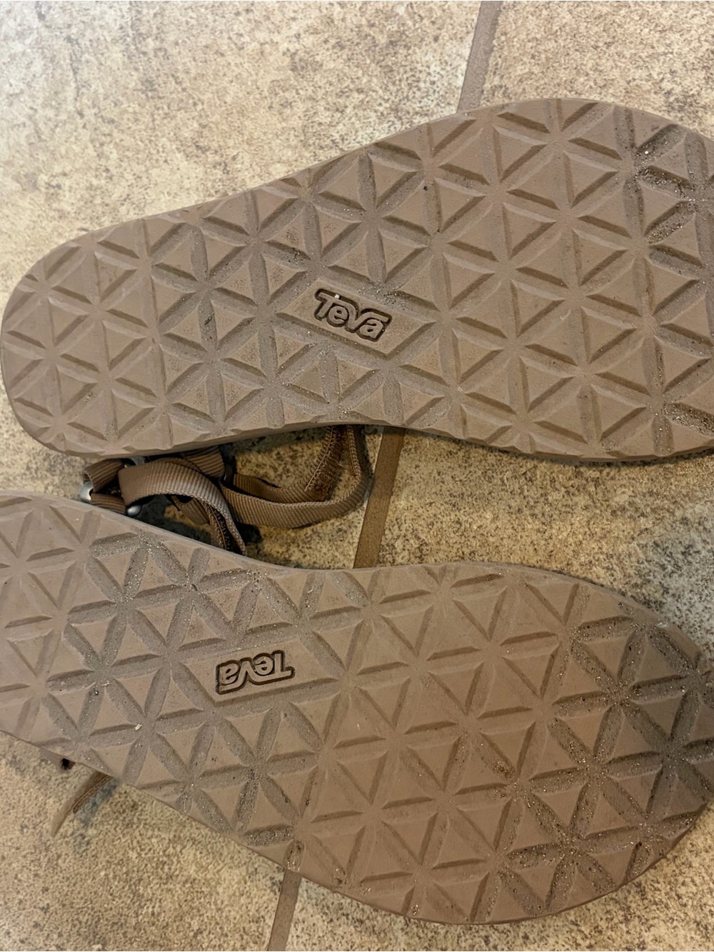 Teva Woen's Strappy Sandals in Taupe - Picture 3 of 5